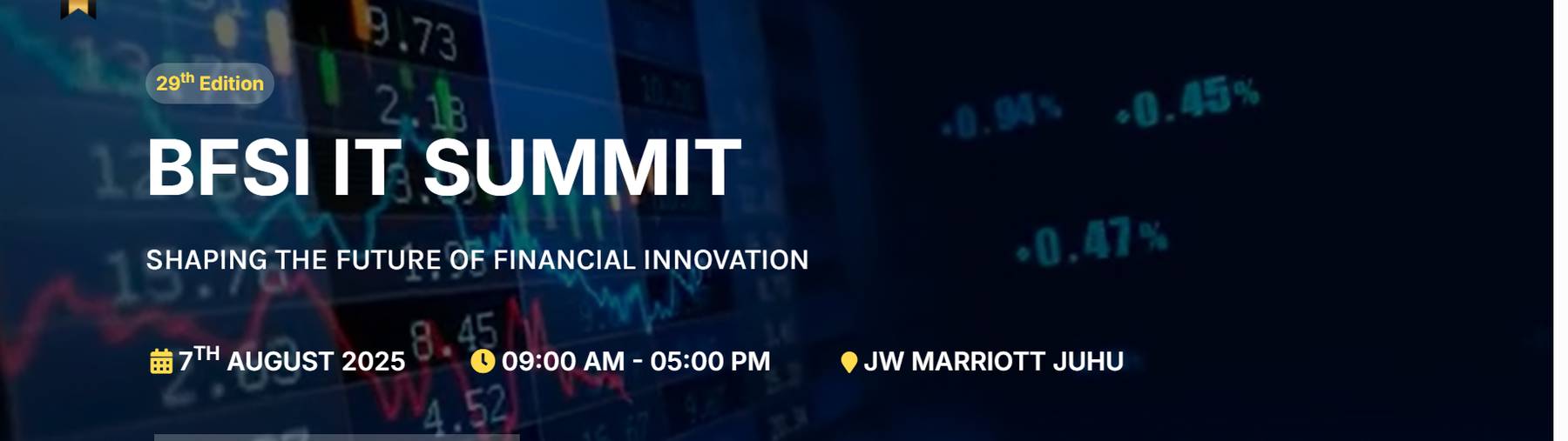BFSI IT Summit Mumbai Logo